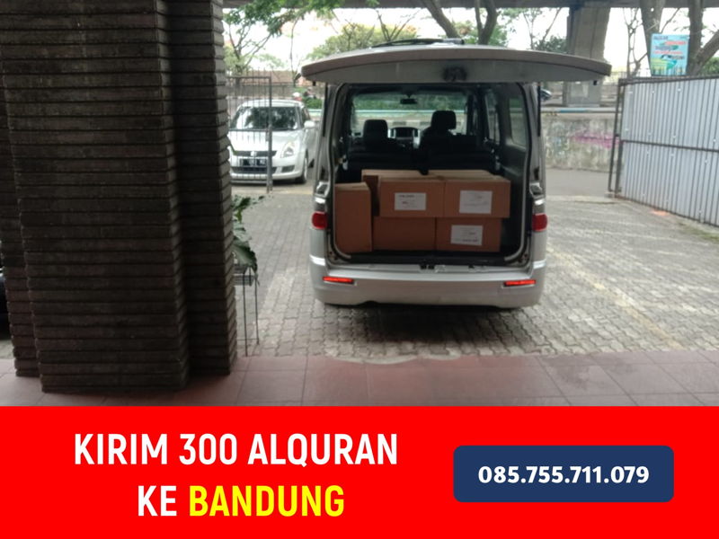 Pesanan 300 pcs Alquran di Bandung